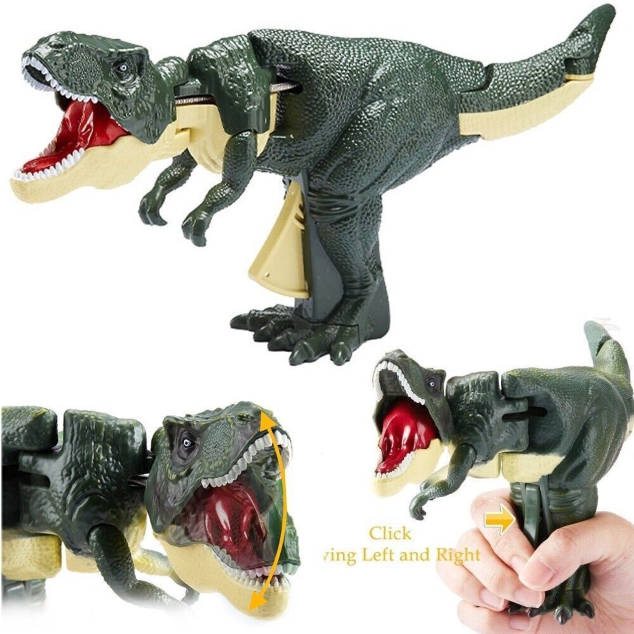 Kitcheniva Trigger Dinosaur Toys The T-Rex Bite Fury Funny Press
